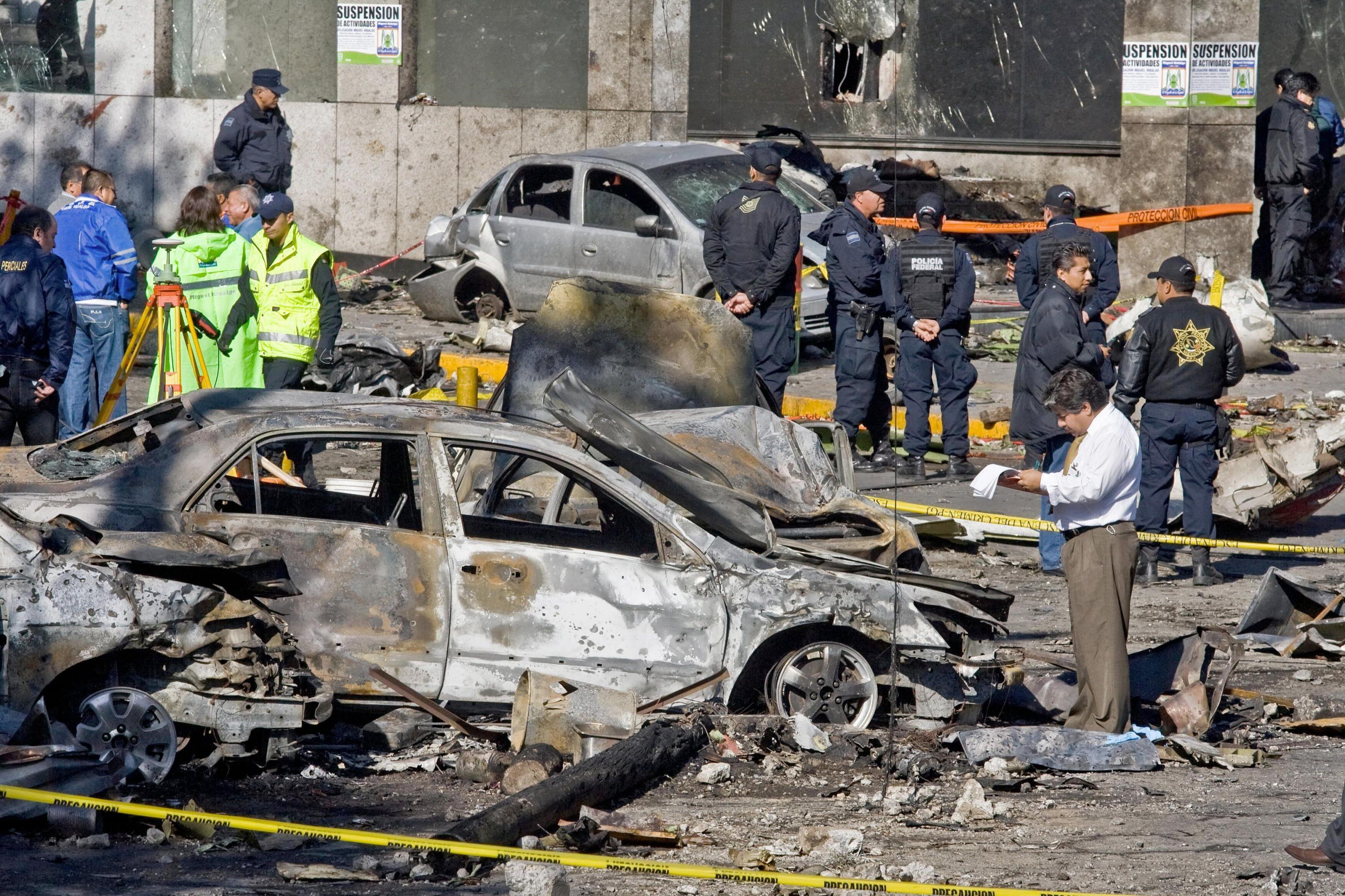 José Luis Santiago Vasconcelos, zar antidrogas de México, murió en el 2008 al desplomarse el jet en el que viajaba. (AFP).