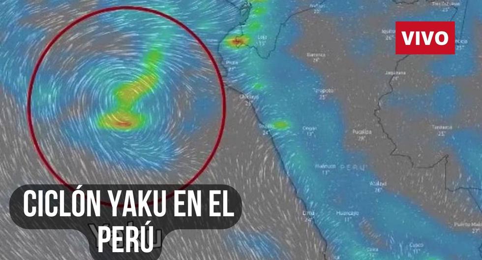 ¿Dónde está el Ciclón Yaku en el Perú? Consulta cómo seguirlo ONLINE