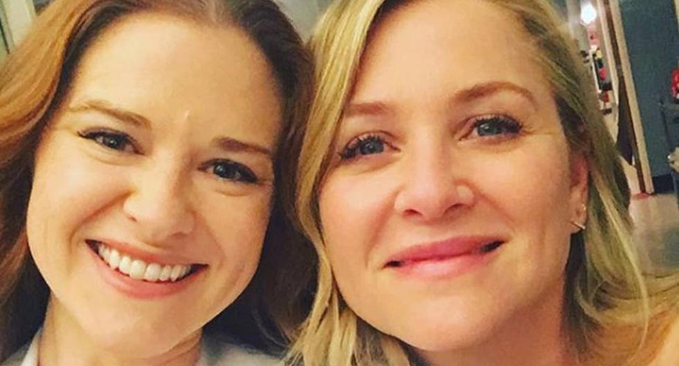 Sarah Drew y Jessica Capshaw ya grabaron sus últimas escenas como April y Arizona en 'Grey's Anatomy' (Foto: Instagram)