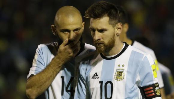 Messi y Mascherano. (Foto: AP)
