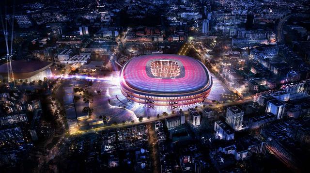 Así lucirá el renovado estadio del Barcelona  - 1