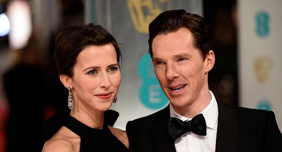 Benedict Cumberbatch Y Sophie Hunter. (Foto: Getty Images)