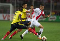 Perú cayó ante Colombia en su último partido amistoso FIFA del 2019