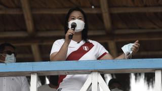 Keiko Fujimori dice que Mendoza y Cerrón “son de extrema izquierda” y es “absolutamente natural” verlos juntos