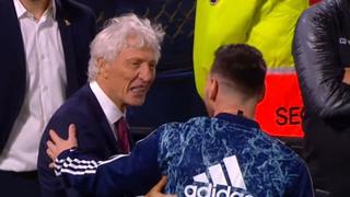 Reencuentro en La Bombonera: el emotivo abrazo entre ‘Leo’ Messi y Pekerman | VIDEO