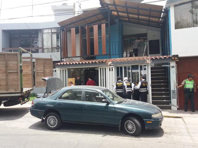 Arequipa: intervienen vivienda de Jorge Mancilla, ex cabecilla de banda criminal