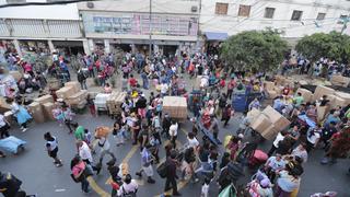 Riesgo en Mesa Redonda: al menos 10 mil vendedores ambulantes en las calles del Centro de Lima