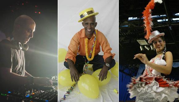 Música electrónica, pachanga y folclor, entre las opciones para recibir el Año Nuevo. (Fotos: Archivo de El Comercio)