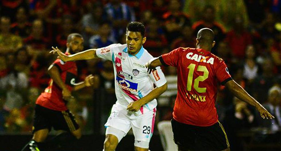 Sport Recife vs Junior se enfrentan EN VIVO y EN DIRECTO este jueves 26 de octubre a las 7:45 pm (Horario peruano y colombiano - 11:45 pm GMT), por la Copa Sudamericana. (Foto: EFE)