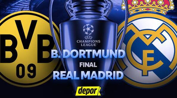 Real Madrid vs Dortmund EN VIVO: minuto a minuto vía ESPN y STAR Plus por la final de Champions