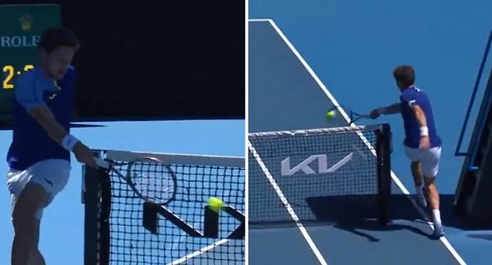 Carreño Busta reached the rival field to get a point in the Australian Open |  VIDEO