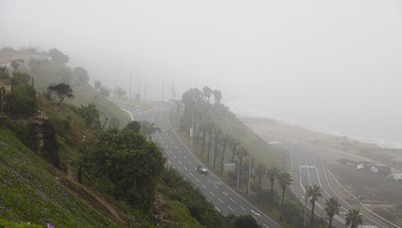 Neblina, lluvias y fuertes vientos podrán presentarse durante el día. (Foto: Eduardo Cavero / Archivo GEC)