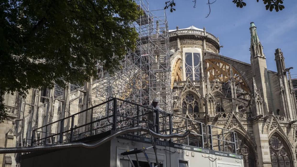 Notre Dame | Arquitecto venezolano Leonardo Nepa ganó concurso sobre la reconstrucción de la catedral que se incendió el 15 de abril. Foto: AFP