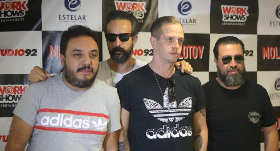 Molotov regresó a Lima luego de su concierto cancelado en el mes de noviembre. (Foto: Foronda Brand)