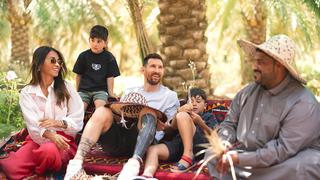 ¿Guiño a Barcelona? Lionel Messi se tatúa el escudo del conjunto ‘culé’ | FOTO