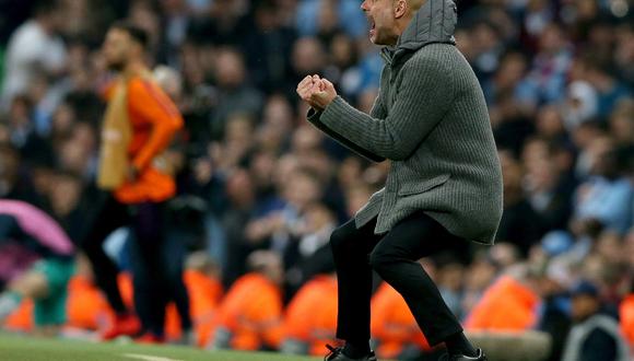 Pep Guardiola: ¡De la euforia a la desilusión! Técnico celebró gol que luego fue anulado por el VAR | Foto: EFE