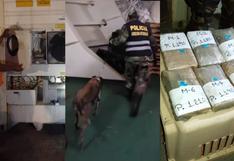 Piura: agentes y can antidrogas hallaron más de 13 kilos de cocaína en contenedor | VIDEO