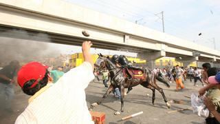 Fallo del Poder Judicial prohíbe a la PNP usar caballos en protestas y movilizaciones
