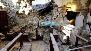 Terremoto en Italia: Así lucen las iglesias y los cementerios