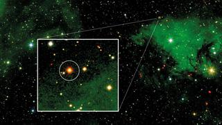 Detectan una estrella un millón de veces más luminosa que el Sol viajando a gran velocidad