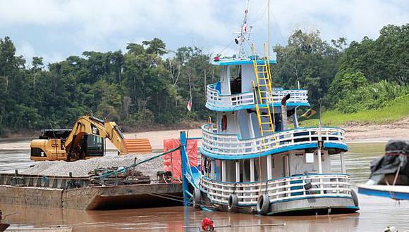 Hidrovía Amazónica a cargo de la concesionaria Cohidro, lleva más de 10 meses sin poder avanzar. (Foto: Difusión)