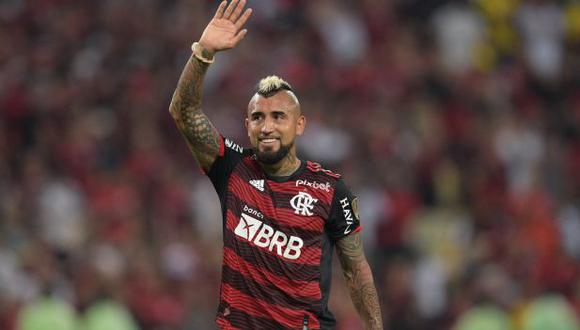 Arturo Vidal tiene contrato en Flamengo hasta finales del 2023. (Foto: AFP)