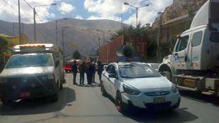 Desbloquean tramo de la carretera Central tomado por trabajadores de La Oroya