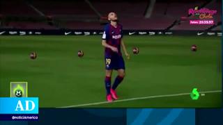 Así fue la comentada presentación de Martin Braithwaite en Barcelona