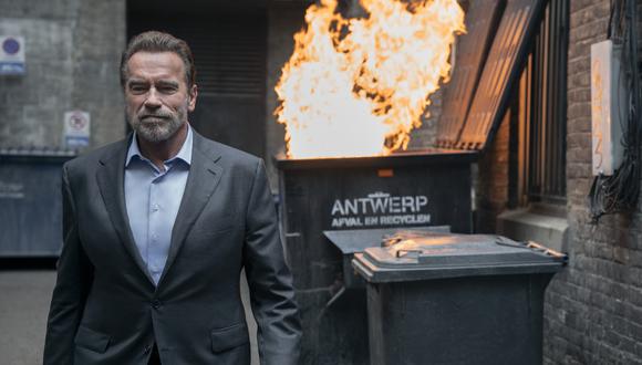 Arnold Schwarzenegger es Luke Brunner en la serie de Netflix "FUBAR" (Christos Kalohoridis/Netflix © 2023)