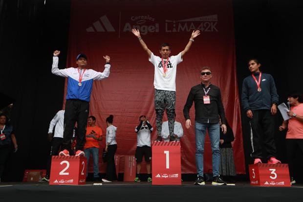 Cristhian Pacheco fue el peruano con mejor tiempo en la carrera 21k. (Foto: Alessandro Currarino / GEC)