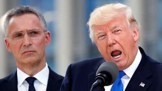 Trump humilla públicamente a sus socios de la OTAN y les exige que paguen sus cuotas