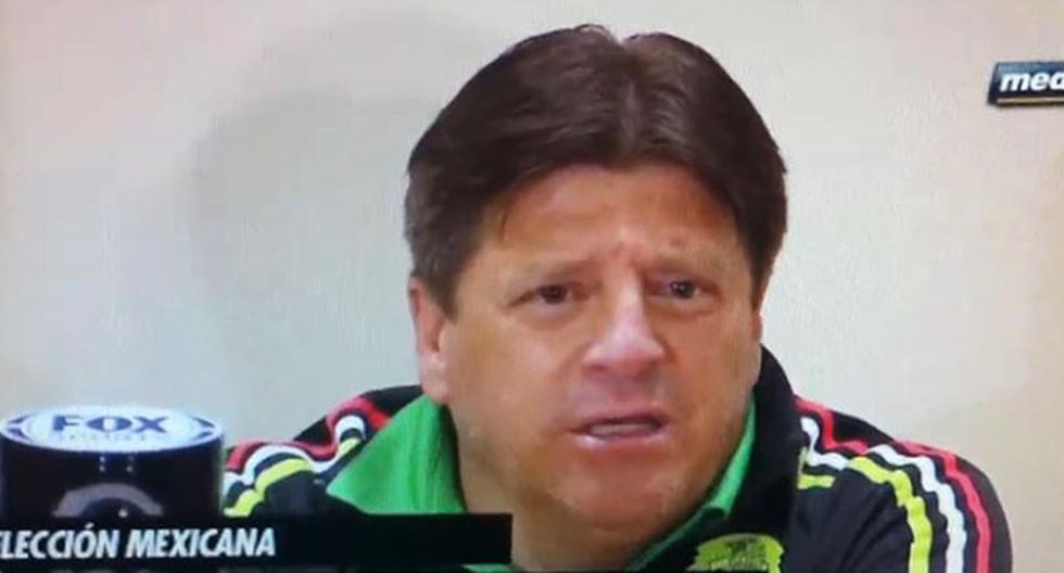 Perú vs México: Miguel Herrera suelta su once. (Foto: Captura)