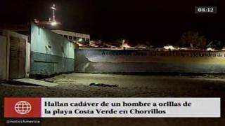 Chorrillos: hallan cadáver abandonado en playa Pescadores