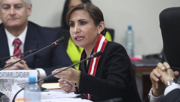 Patricia Benavides presenta un pedido de tutela de derechos ante el Poder Judicial para que se le permita acceso a carpeta fiscal. (Foto: jorge.cerdan/@photo.gec)
