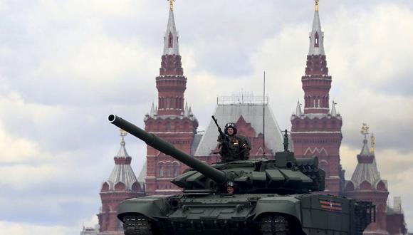 El desfile militar del Día de la Victoria -9 de mayo- tiene un papel clave en el calendario ruso. (GETTY IMAGES).