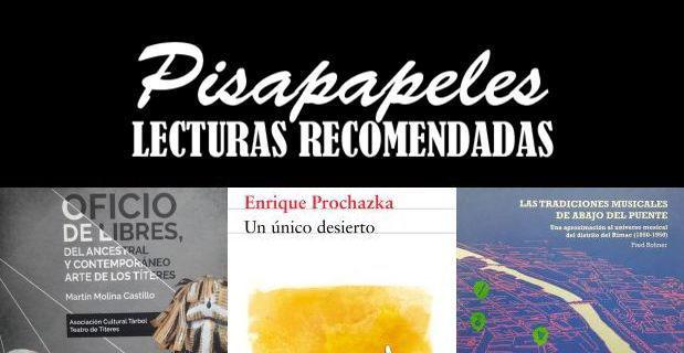 Pisapapeles: Tres lecturas para la semana