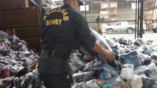 Incautaron 3 toneladas de ropa china valorizadas en S/. 500 mil
