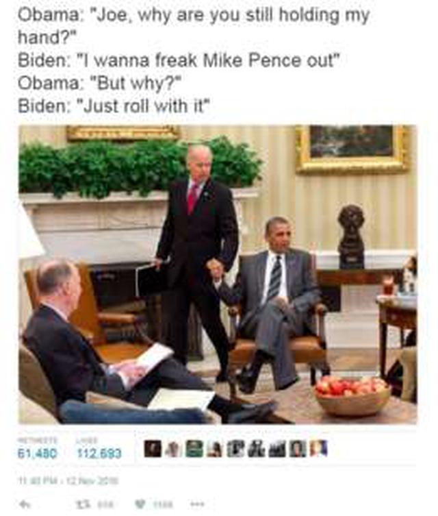 [BBC] Los memes de lo que Obama y Biden piensan sobre Trump - 10