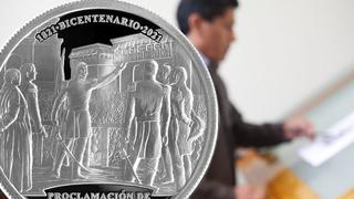 Estas son las monedas conmemorativas de plata que acuñó el BCR por el bicentenario | FOTOS