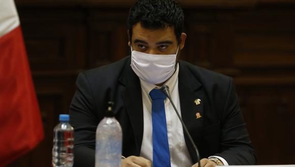 Vocero de Somos Perú demanda debatir en el pleno dictamen que elimina inmunidad parlamentaria (FOTO: MARIO ZAPATA NIETO / GEC)
