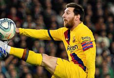 Barcelona, con tres asistencias de Messi, venció al Betis y se mantiene como escolta del Real Madrid