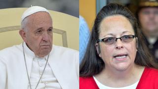 El Papa vio en secreto a la funcionaria que no quiso casar gays