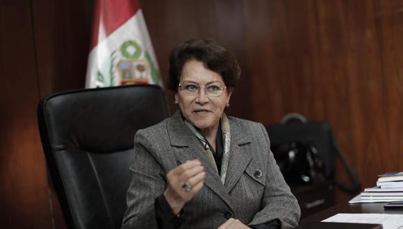 Gladys Echaíz, recientemente adherida a la bancada de Renovación Popular, opinó sobre las declaraciones del exministro Mariano González en contra del Gobierno | Foto: Archivo El Comercio