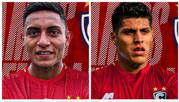 Cienciano se reforzó con Kevin Sandoval y Hansell Riojas para la temporada 2021. (Foto: Cienciano)