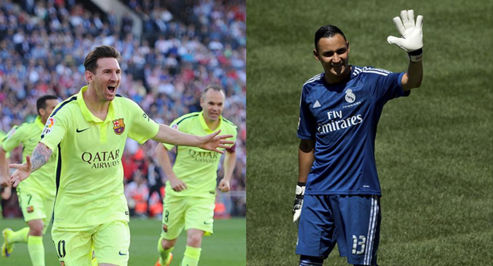 Lionel Messi y Keylor Navas fueron los protgonistas de la última fecha de la Liga BBVA. (Foto: Getty Images)