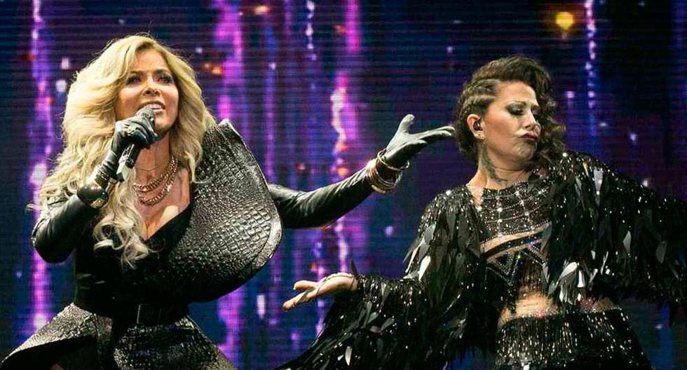 Alejandra Guzmán y Gloria Trevi derrocharon energía y sensualidad con esta presentación en los Latin American Music Awards. (Foto: Instagram Telemundo)