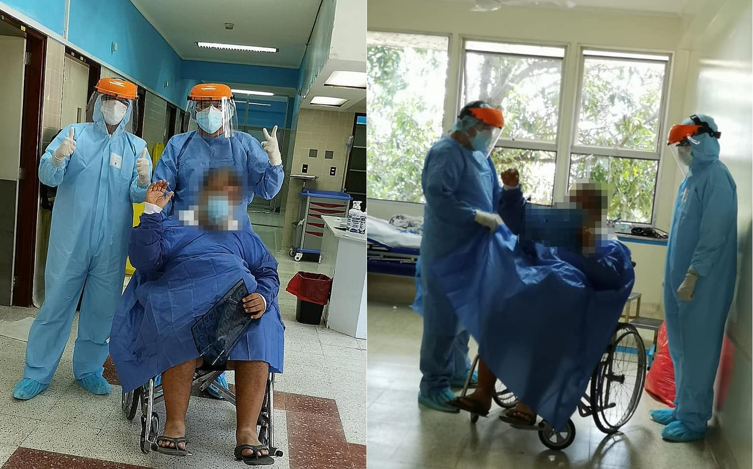 Paciente con coronavirus en la región Ucayali venció la enfermedad y fue dado de alta. (Foto: Essalud)