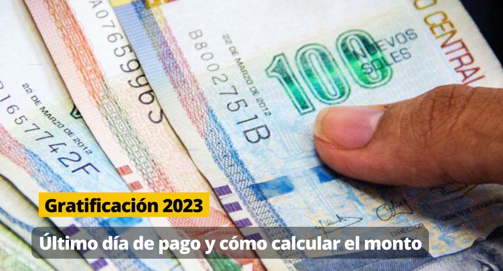 Gratificación 2023: Quiénes lo cobran, cómo calcular el monto y fechas de pago | Foto: Diseño EC