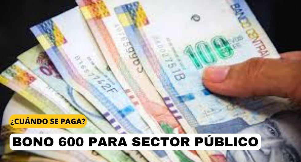 Consulta, BONO 600 soles: ¿Qué trabajadores del sector público acceden al pago y  en qué fecha pueden cobrar?