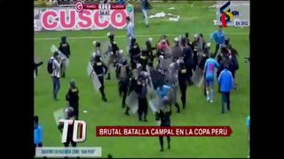 Brutal batalla campal en la Copa Perú | VIDEO